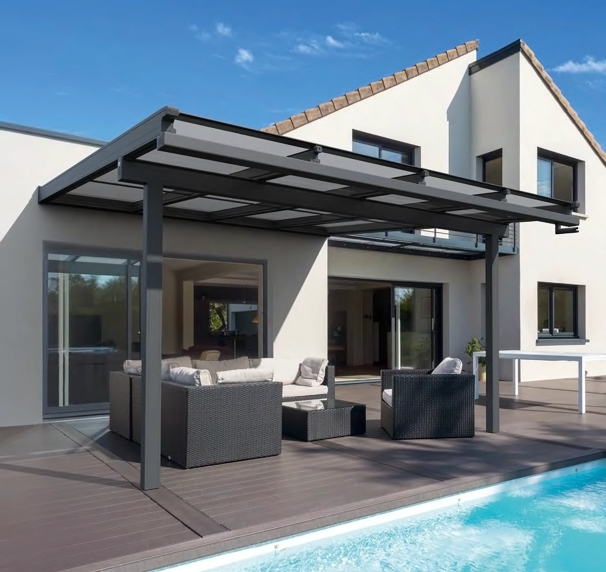 Szklany dach na Taras Opole